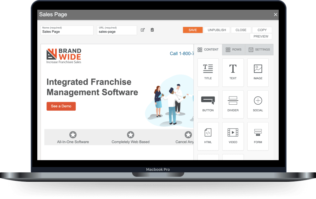 Landing Page