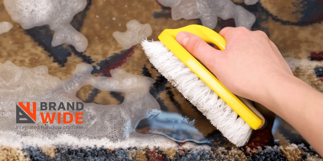 Carpet cleaning software